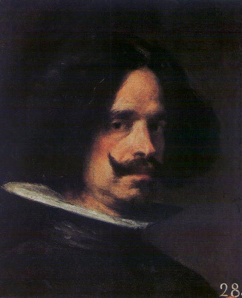 VELAZQUEZ, Diego Rodriguez de Silva y Self-portrait wry